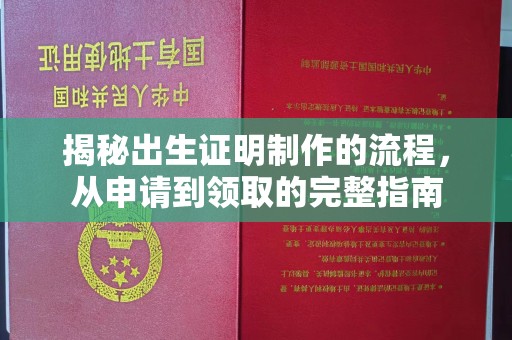 大英揭秘出生证明制作的流程，从申请到领取的完整指南